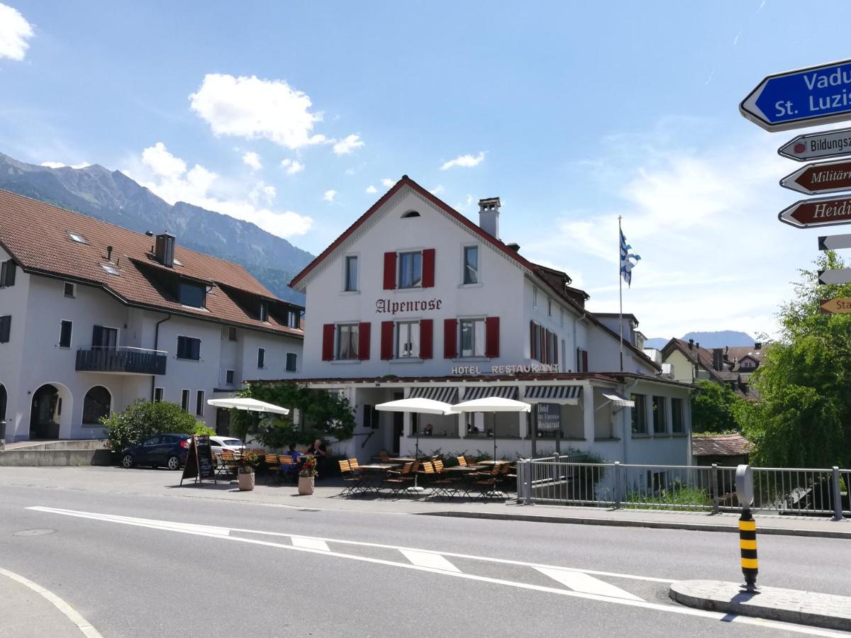 Hotel Alpenrose Maienfeld Exterior photo
